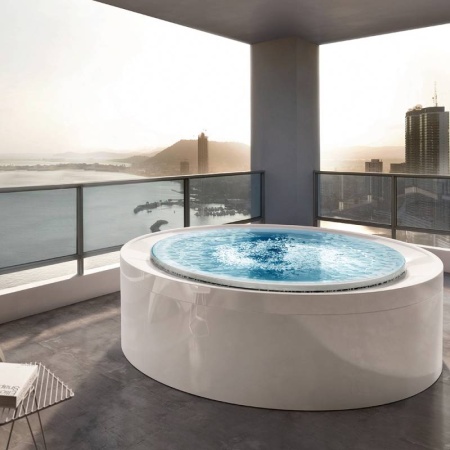 Круглый спа бассейн Treesse Maya Fusion 200