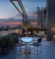 Комплект светящейся мебели Стол+2 стула V8 Комплект светящейся мебели Стол+2 стула V8