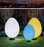 Светильник Яйцо 65х110 питание от АКБ, RGB